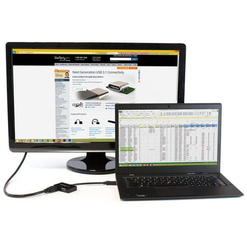 Video Cable Adapter StarTech.com DP2HDVGA 2-in-1 HDMI VGA 1920x1200