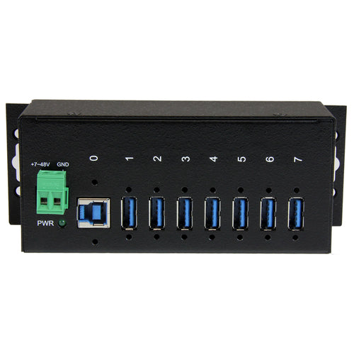 USB Hub StarTech.com ST7300USBME 7-Port 5Gbps Steel Industrial Mounting