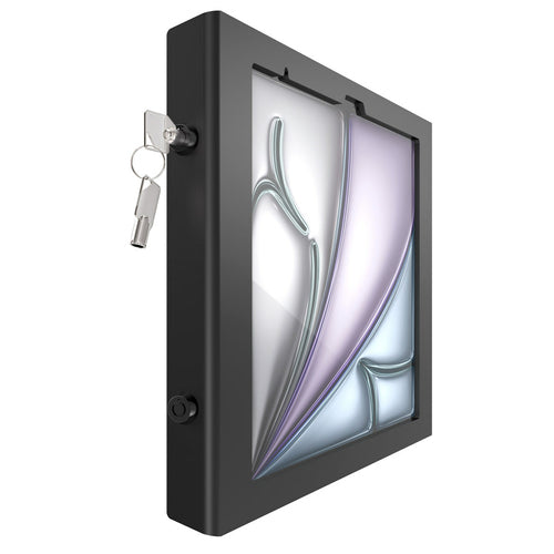 Compulocks iPad Air M2 2024 Security Enclosure - Black, 13" Tablet Stand