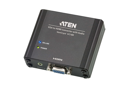 Video Signal Converter ATEN VC180 VGA to HDMI 1920x1080 Metal