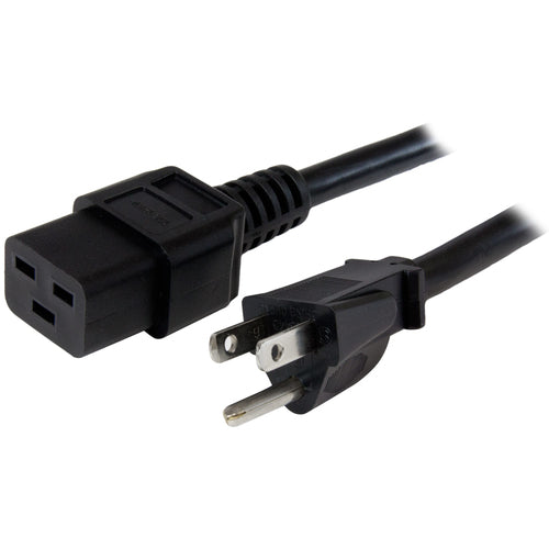 Power Cable StarTech PXT515191410 10ft 15A 125V NEMA 5-15P C19