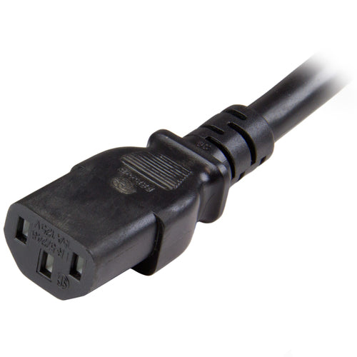 Heavy Duty 6ft IEC 320 C13 to C20 Power Extension Cord 15A 125V
