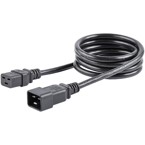 Power Cable StarTech C19 to C20 15A 250V 1.8m Heavy Duty