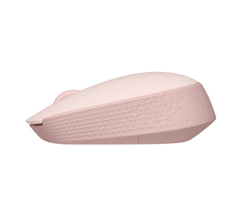 Wireless Optical Mouse Logitech 1000 DPI Ambidextrous Pink