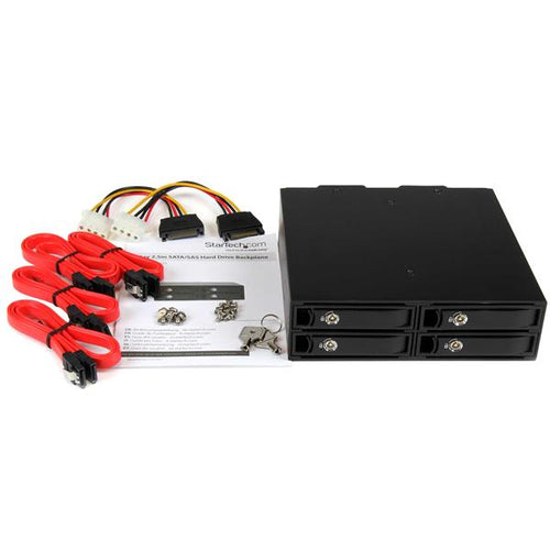 4-Bay Drive Bay Panel StarTech.com SATSASBP425 SATA SAS 2TB Capacity