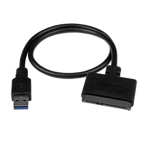 USB 3.1 to SATA Hard Drive Adapter 10Gbps UASP 0.5m Black