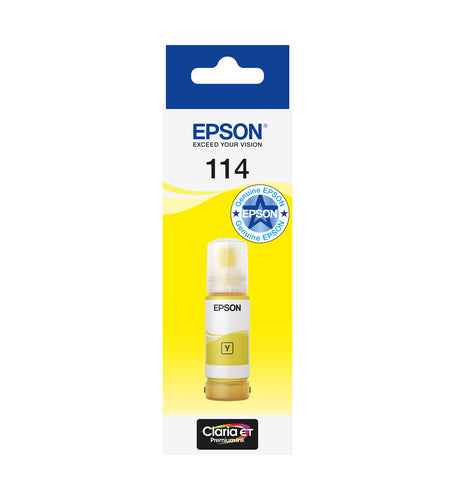 Ink Bottle Epson 114 EcoTank Yellow Standard Yield 70 ml - C13T07B440