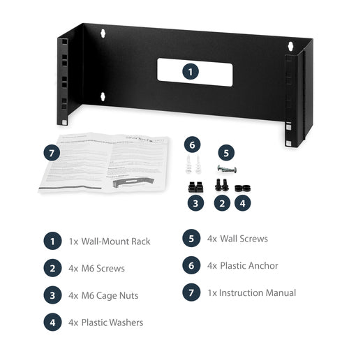 StarTech.com WALLMOUNTH4 rack cabinet