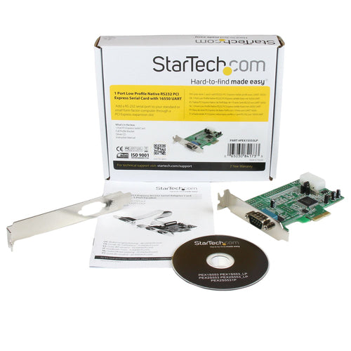 StarTech.com PEX1S553LP interface cards/adapter