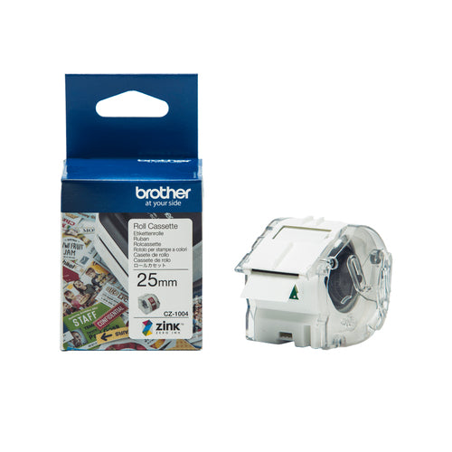 Label-Making Tape Brother CZ-1004 Continuous White - CZ1004