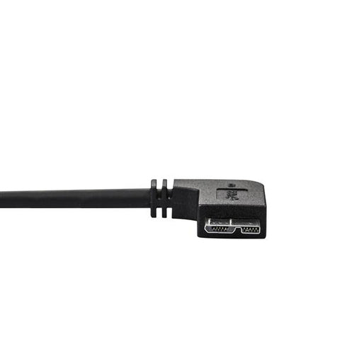 USB Cable StarTech Slim Micro USB 3.0 1m 5 Gbit/s Left-angle Black