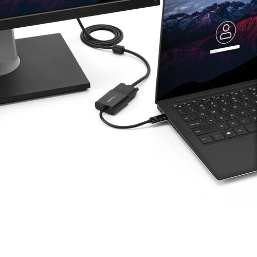 USB-C to VGA Adapter StarTech.com CDP2VGA 1080p 1920x1200