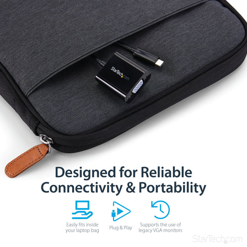 USB-C to VGA Adapter StarTech.com CDP2VGA 1080p 1920x1200