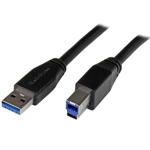 USB Cable StarTech.com USB3SAB10M 10M USB A to B Black