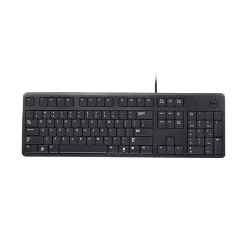 Wired USB Full-Size DELL KB212-B Keyboard - Black