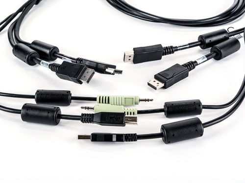 KVM Cable Vertiv Avocent CBL0106 1.8m Dual DisplayPort USB Audio