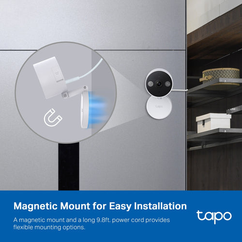 Security Camera TP-Link Tapo C120 Indoor/Outdoor 120° Wired Wireless - TAPO C120