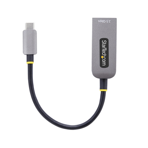 USB-C to Ethernet Adapter StarTech.com C22G 2.5GbE NBASE-T Thunderbolt Compatible - C22G-USB-ETHERNET