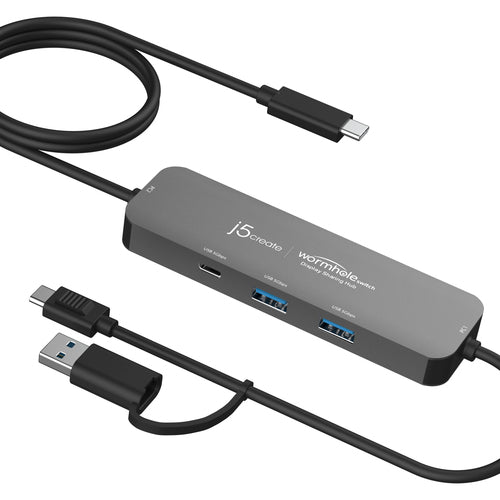 Interface Hub j5create JCH462 3x USB 3.2 Gen 1 5000Mbit/s Aluminium - JCH462-N