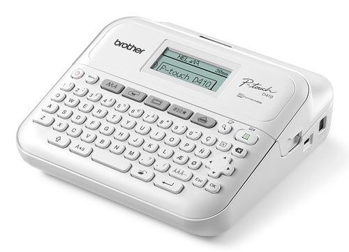 Label Printer Brother PT-D410 QWERTY Thermal Transfer 180 DPI Wired
