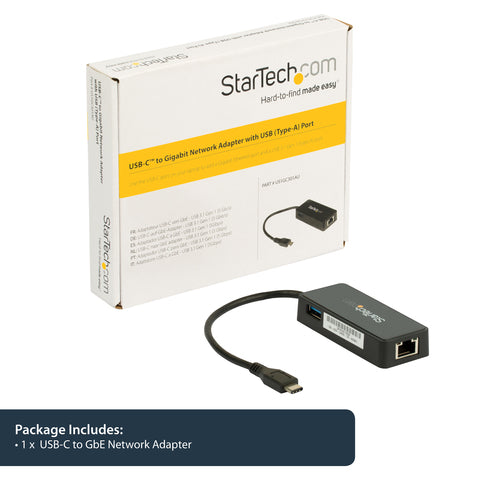 Network Adapter StarTech USB-C Gigabit 5000 Mbit/s USB 3.0