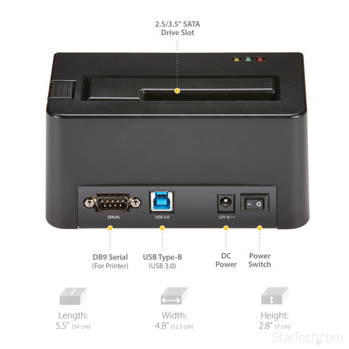 StarTech.com SDOCK1EU3P data storage device part/accessory