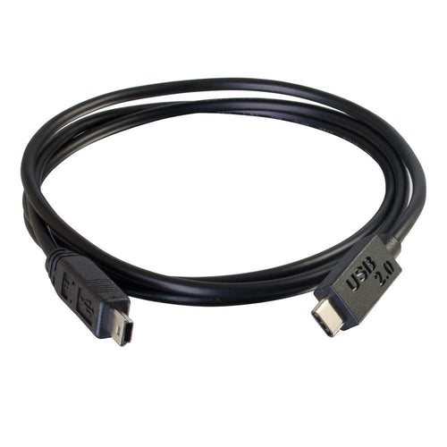 C2G 10ft, USB 2.0 Type C, Mini-USB B USB cable
