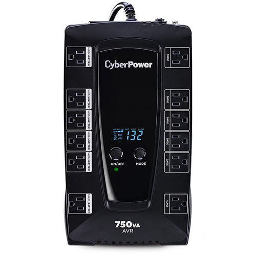 Uninterruptible Power Supply CyberPower AVRG750LCD 0.75 kVA 450 W Line-Interactive