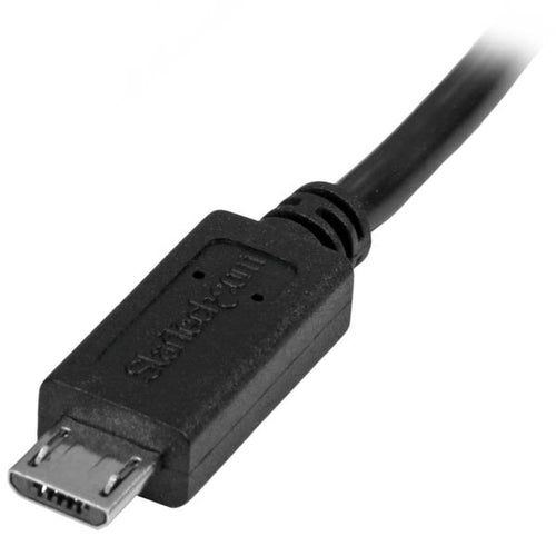 Micro-USB Extension Cable 0.5m USB 2.0 StarTech.com Black