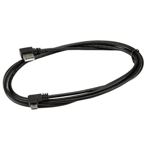 USB Cable StarTech.com 2M USB A Male to Micro-USB B Right-Angled 480Mbps