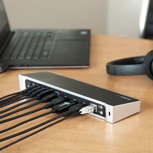 StarTech.com USB3DOCKH2DP laptop dock/port replicator
