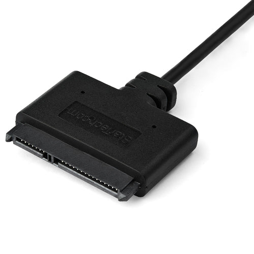 Adapter Cable StarTech USB 3.1 10Gbps USB-C Black for 2.5” SATA Drives - USB31CSAT3CB