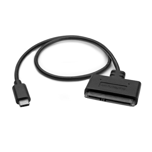 Adapter Cable StarTech USB 3.1 10Gbps USB-C Black for 2.5” SATA Drives - USB31CSAT3CB