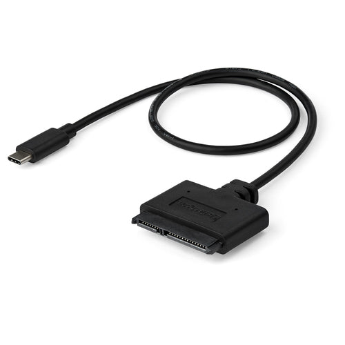 Adapter Cable StarTech USB 3.1 10Gbps USB-C Black for 2.5” SATA Drives - USB31CSAT3CB