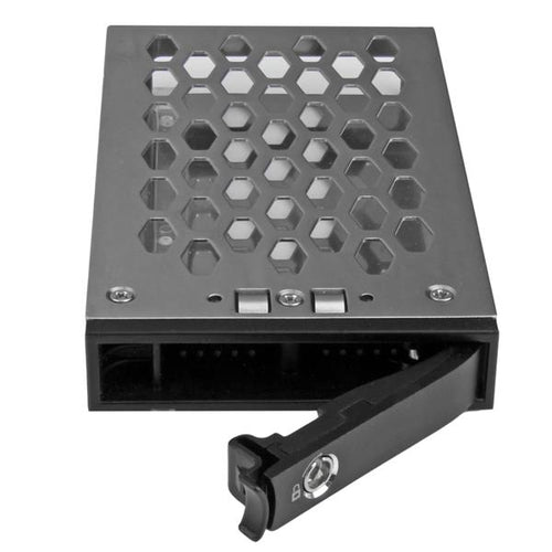2.5 Inch Hot Swap Hard Drive Tray StarTech.com Black/Silver Bezel Panel