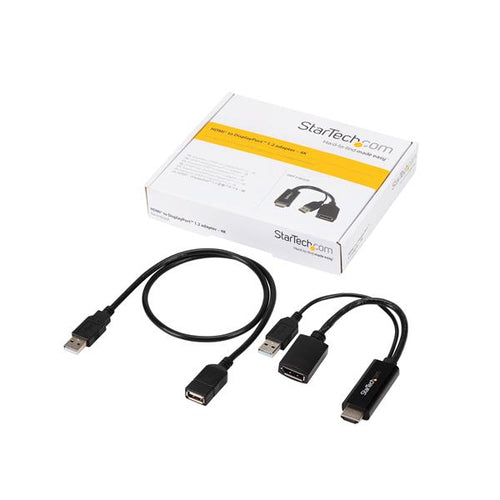 HDMI to DisplayPort Adapter StarTech STDP2600 4K at 30Hz Active Converter