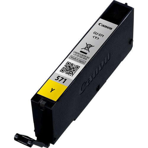 Ink Cartridge Canon CLI-571Y Standard Yield Yellow 7ml 347 Pages - 0388C001