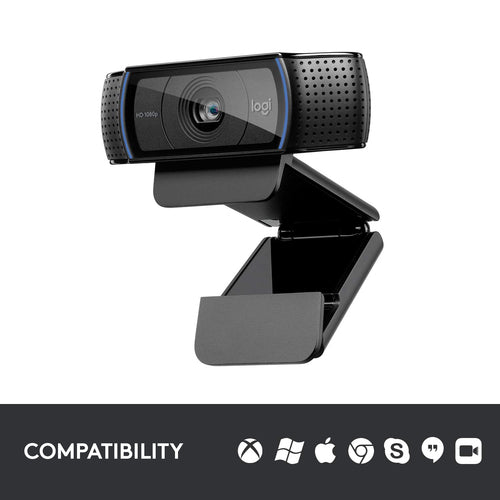 HD Webcam Logitech C920 Pro 1080p 30fps 3MP H.264 - 960-001055