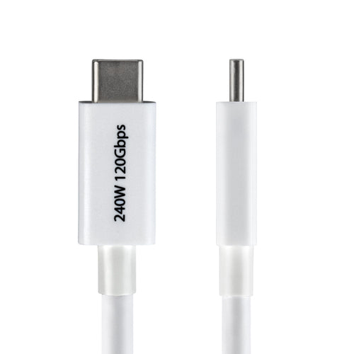 Thunderbolt Cable StarTech.com TBLT5MM1M240WWH 80Gbps 240W 8K 60Hz - TBLT5MM1M240WWH