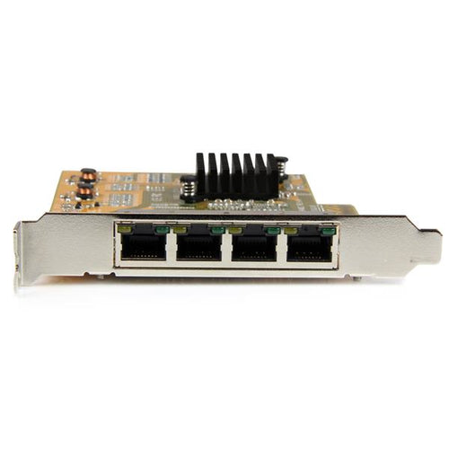 Network Card StarTech.com ST1000SPEX43 4-Port PCIe Gigabit 2000 Mbit/s Internal Wired - ST1000SPEX43