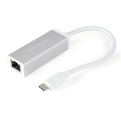 USB-C to Gigabit Network Adapter StarTech.com US1GC30A 5000Mbit/s Wired Ethernet Silver