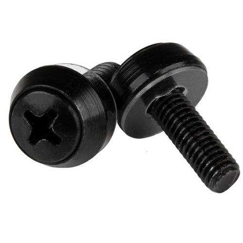 Mounting Screws StarTech.com M5 x 12mm Black 100-Pack Rack Accessory