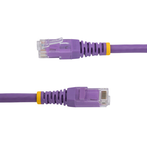CAT6 Ethernet Cable StarTech.com 20ft 250MHz 100W PoE RJ45 Purple