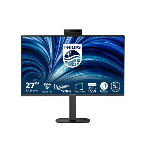Monitor Philips 27B2N3500JH 27in 2560x1440 Quad HD LCD 4ms - 27B2N3500JH/00