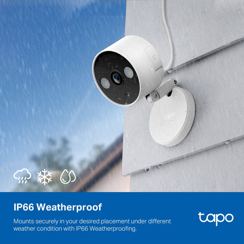 Security Camera TP-Link Tapo C120 Indoor/Outdoor 120° Wired Wireless - TAPO C120