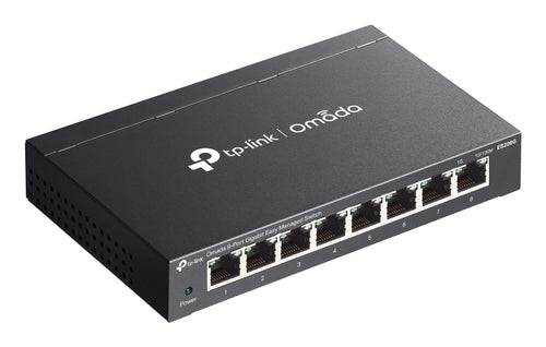 Network Switch TP-Link Omada ES208G Managed Gigabit Layer 2 Wall Mountable