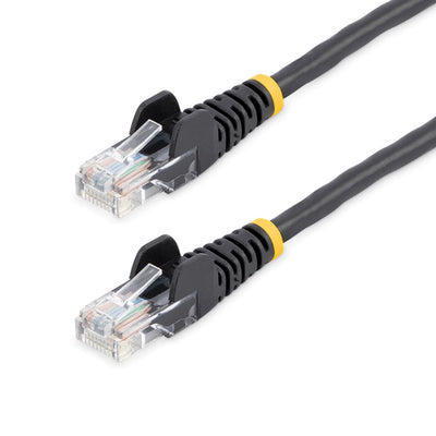 StarTech.com 25 ft Black Snagless Category 5e (350 MHz) UTP Patch Cable networking cable