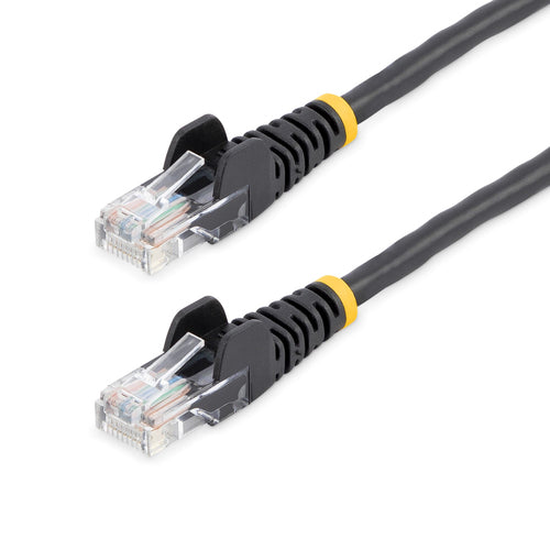 StarTech.com 25 ft Black Snagless Category 5e (350 MHz) UTP Patch Cable networking cable