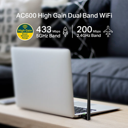 USB WLAN Adapter TP-Link Archer T2U Plus 600 Mbit/s Internal Wired - ARCHER T2U PLUS