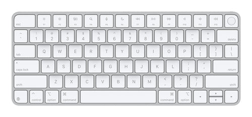 Wireless Keyboard Apple Magic Keyboard Tenkeyless USB Bluetooth QWERTY Silver White